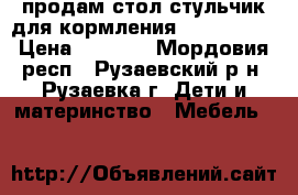 продам стол-стульчик для кормления Happy beby › Цена ­ 4 000 - Мордовия респ., Рузаевский р-н, Рузаевка г. Дети и материнство » Мебель   